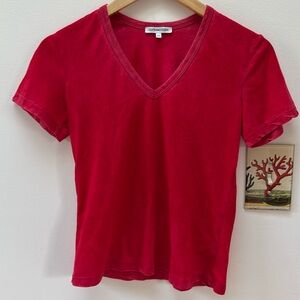 Cotton Citizen V Neck Tee